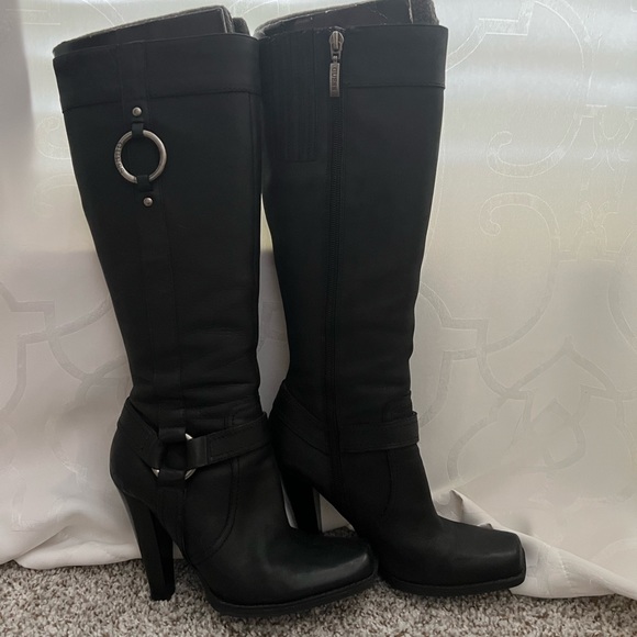 Guess Leather Boots - Picture 1 of 4